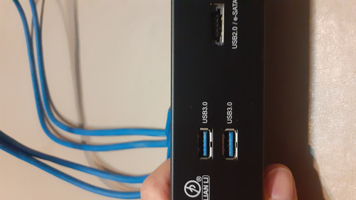 Imagen 5 de 5 de Lian Li E-sata Usb 3.0 Bahia 5 1/4 Add On