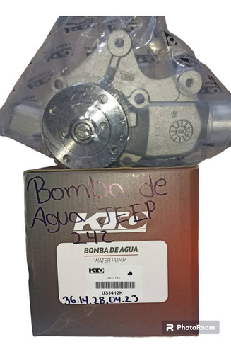 Bomba De Agua Jeep 242 Kto Us3412k 