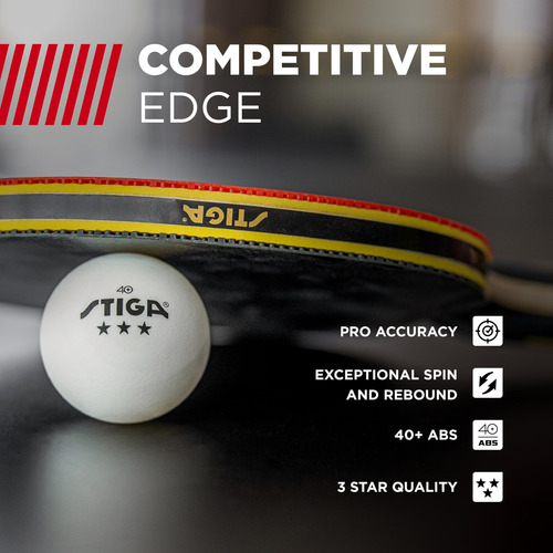 Pelotas De Ping Pong 3 Estrellas Tamaño Oficial Paquete De 6