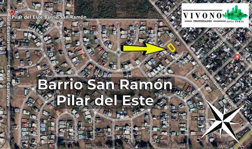 Lote En Venta En San Ramón - Pilar Del Este - Orientación Norte