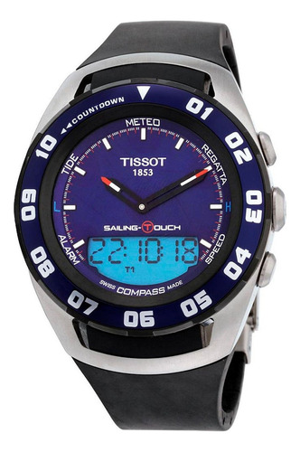 Reloj Tissot Sailing Touch Esfera Azul Hombre