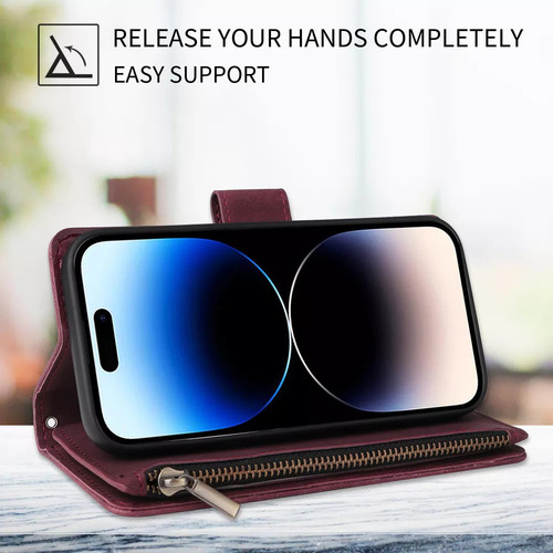 Funda Tipo Libro Tipo Cartera Con Cremallera For Redmi