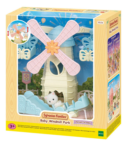 Sylvanian Families Parque De Juegos Molino Tobogan Gato Bebé