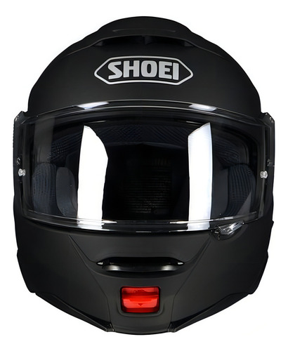 Shoei Neotec 2, negro mate, el mejor casco retráctil, color negro mate, talla 55-56 S