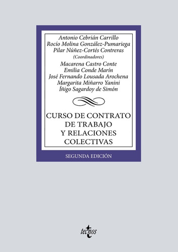 Libro Curso De Contrato De Trabajo Y Relaciones Colectiva...