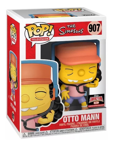 Funko Pop! #907 The Simpsons Otto Mann Target Exclusive
