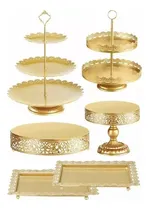 Comprar Juego De Soportes De Metal Para Pasteles Y Postres
