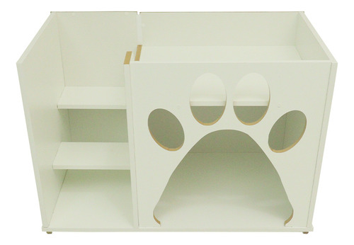 Casa Cama Cachorro Gato Pets Com Escada - Tedy