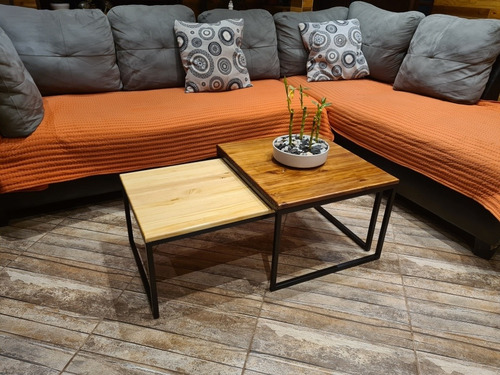Imagen 4 de 4 de Mesa De Centro Doble