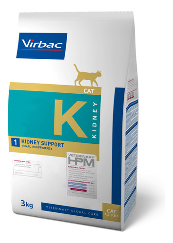Hpm Virbac Kidney Support Cat 3 Kg