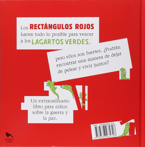 Libro Lagartos Verdes Contra Rectangulos Rojos, Steve Antony