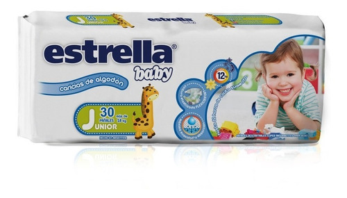 5un Estrella Baby Junior Xxxg Hiperpack X 30 Pañales