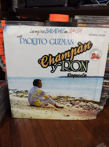 Champan Y Ron Orquesta - Paquito Guzmán - Vinilo Lp Vinyl D