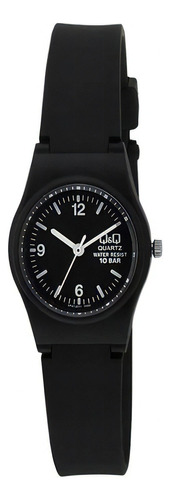 Reloj Para Mujer Q&q Vp47j011y Negro