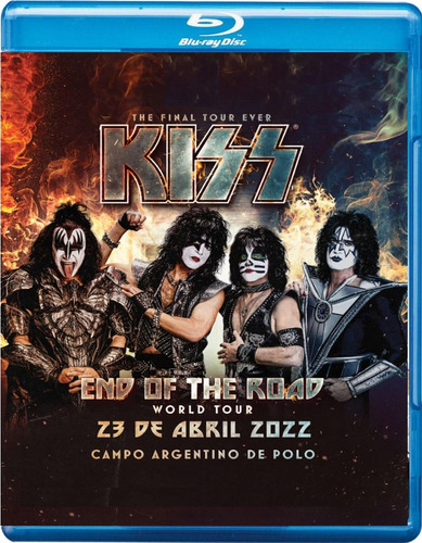 Blu-ray Kiss Argentina 2022