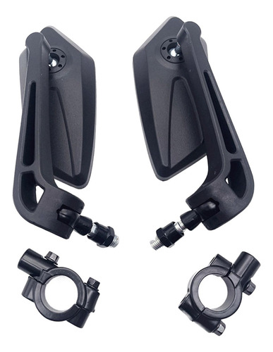 2 Uds Espejos De Bicicleta Espejo Plano Manillar Ajustable