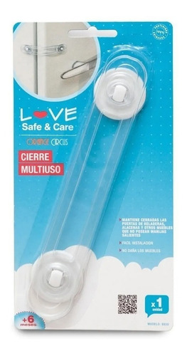 Traba Puerta Multiuso Flexible Love 8850 Seguridad Bebe