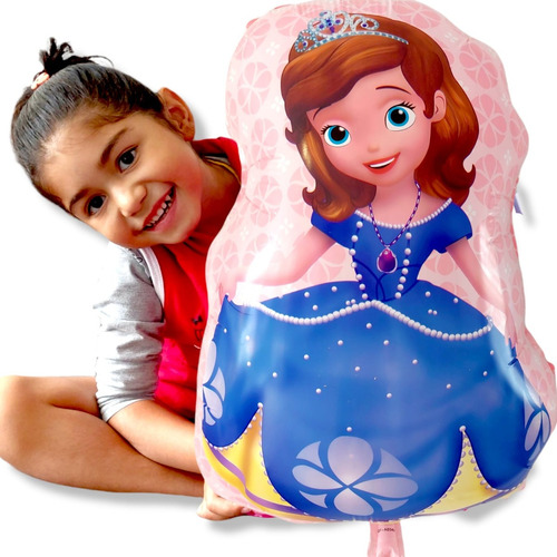 12 Globos Disney Princesa Sofia Dia Del Niño Niña Cumpleaños