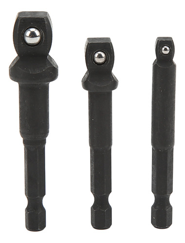 Adaptador De Enchufe Hexagonal 3 Piezas 1/2 In 3/8 In 1/4 In