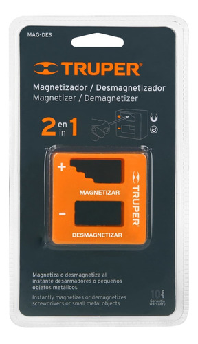 Imagen 2 de 10 de Magnetizador Desmagnetizador Imantador Destornillador Punta