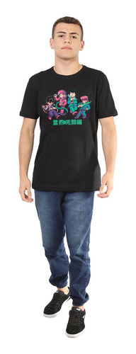 Serie Yu Yu Hakusho Yusuke Kuwabara Hiei Camisa 100% Algodão