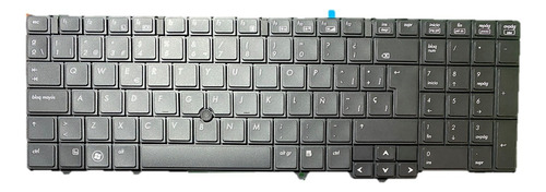 Teclado Para Laptop Elitebook 8540p, 8540w, 8540b
