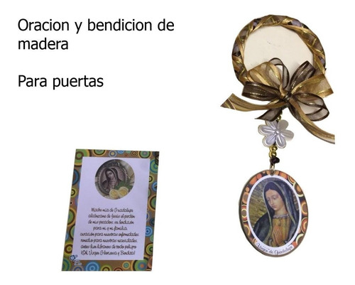 24 Pzs- Bendicion Para Puerta De La Virgen De Guadalupe