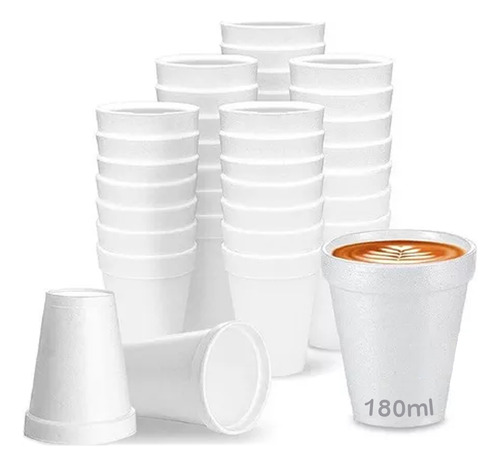 Copo Térmico De Isopor 180ml C/500 Descartável Ultratherm
