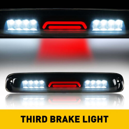 1x Led Third 3rd Brake Cargo Light For 2007 Chevy Silver Aab