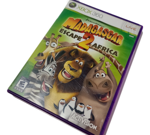 Madagascar Escape 2 Africa Xbox 360 (Reacondicionado)