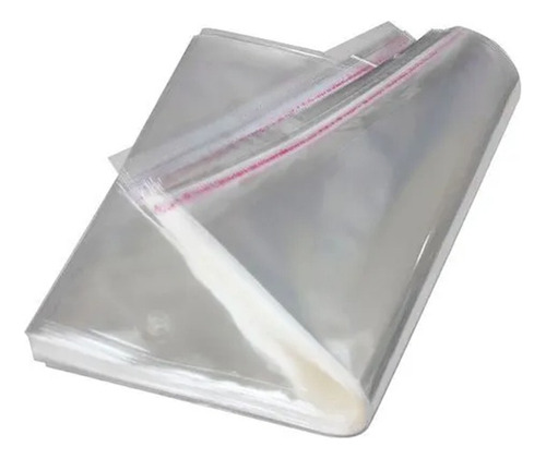 Bolsas De Celofán Autoadhesiva Con Pega Pega 7x10p X100un