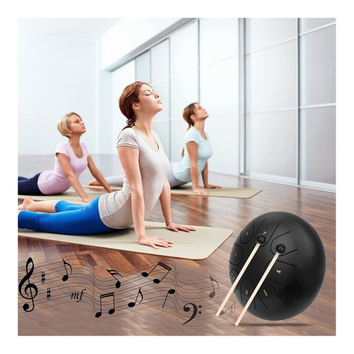 Hang Drum Hand Pan Drum Octo Steel Drum Con Palos