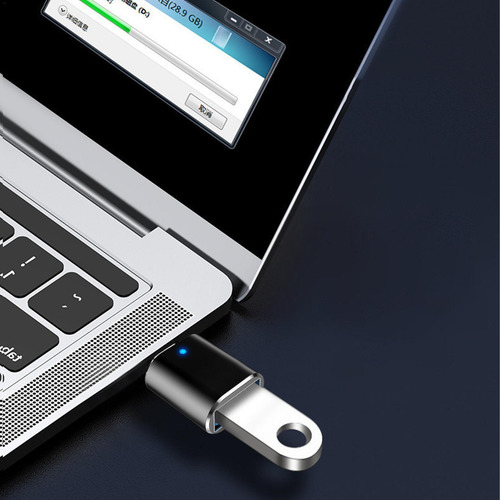 Adaptador Tipo C A Usb Adaptador Usb C A Usb 3.0 Con Luz Ada