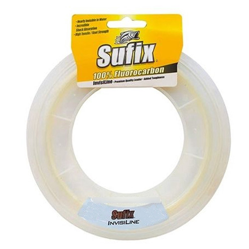 Fluorocarbon Sufix Invisiline 0.52mm 40lb Dorados Taruchas