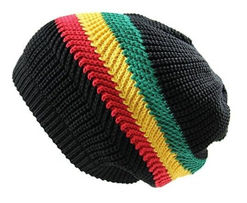 Gorro De Invierno Rw Knitted Cotton Classic Rasta Beanie (ne