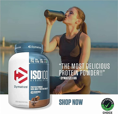 Dymatize Proteina Iso 100 Whey Isolate 5lbs + Creatina Drive
