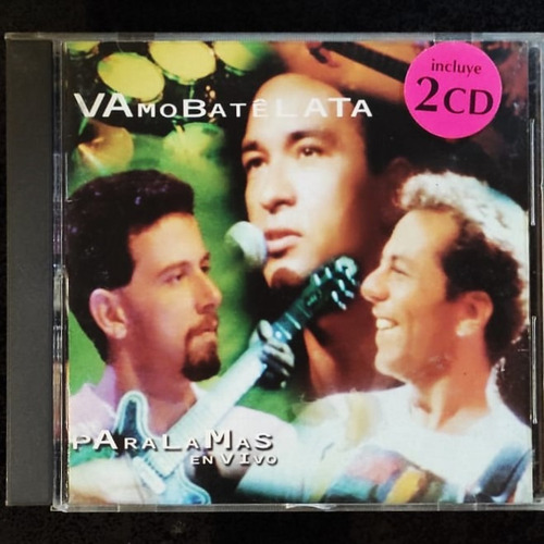 Paralamas Cd Doble Vamo Bate Lata / En Vivo 