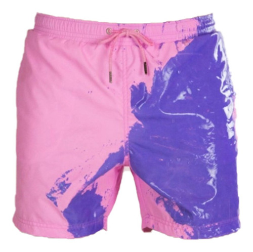 Pantalón De Playa, Cambio De Color Mágico Y Secado Rápido