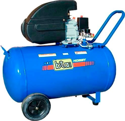 Compresor De Aire 2hp 100lts 120lbs Profesional Bta