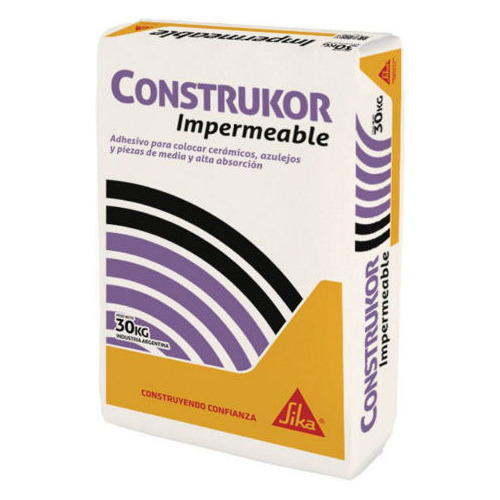 Pegamento P/ Ceramicas Construkor X30kg  || Zona Sur