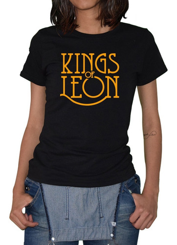 Playera Mujer Kings Of Leon Mod-1