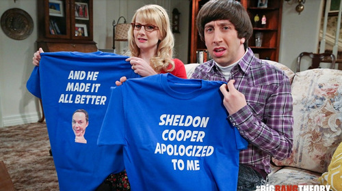 Remera The Big Bang Theory Sheldon Cooper Apologized To Me