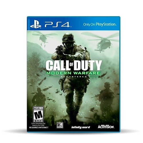 Call Of Duty Modern Warfare Remastered Ps4 Físico, Macrotec