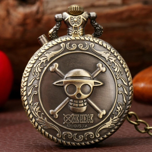 Reloj De Cuarzo One Piece (con Luces)