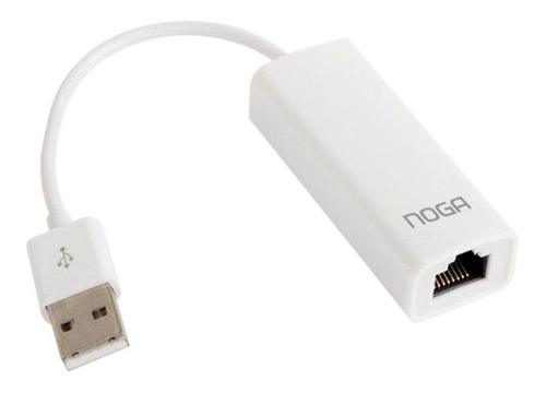 Adaptador De Red Usb A Lan Noga Internet Rj45 Ethernet