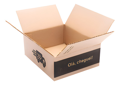 Caixas De Papelão Mercado Envios Pp - 19x16x7 - 25 Unidades
