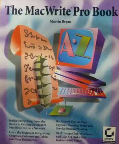 The Mac Write Pro Book - Bryan