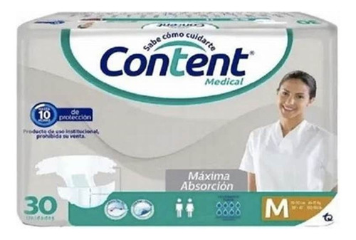 Content Talla M X120 Unidads - Unidad a $16