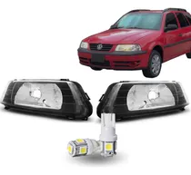 Comprar Juego Par Faro  Principal Vw Gol G3 1999 2000 Frente Negro