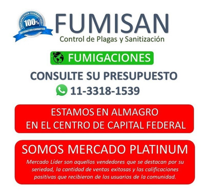 Mantenimiento Fumigación en Capital Federal MercadoLibre.com.ar